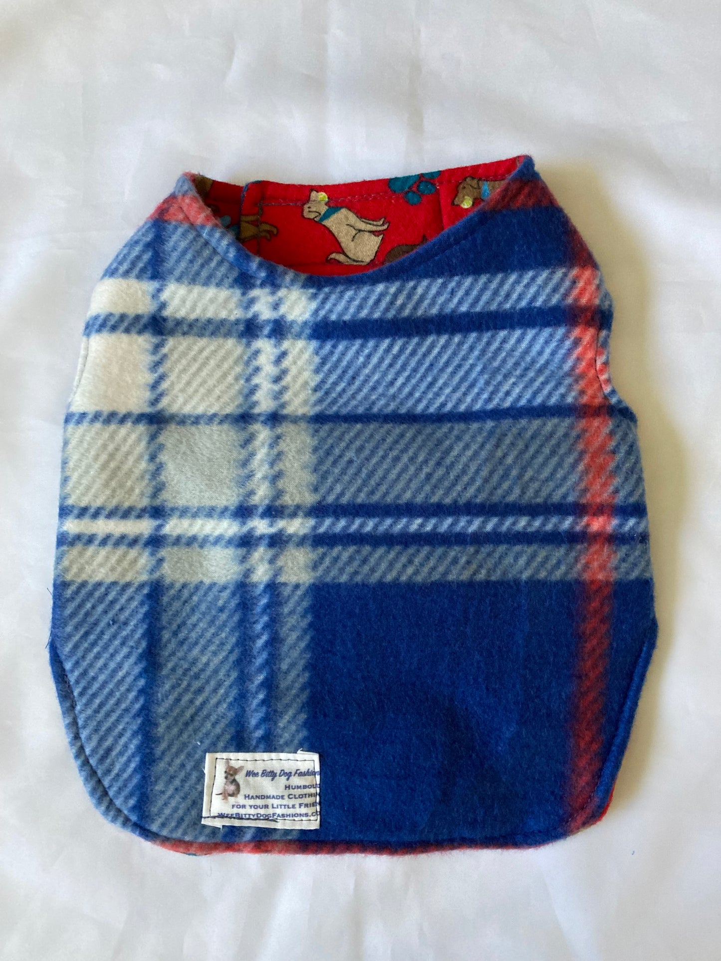 Frenchie Fit Fleece & Flannel 2-in-1 Jackets